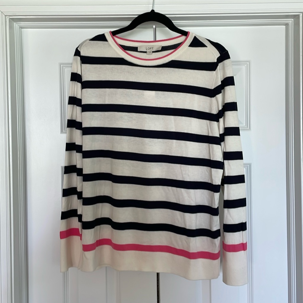 Loft Striped Sweater